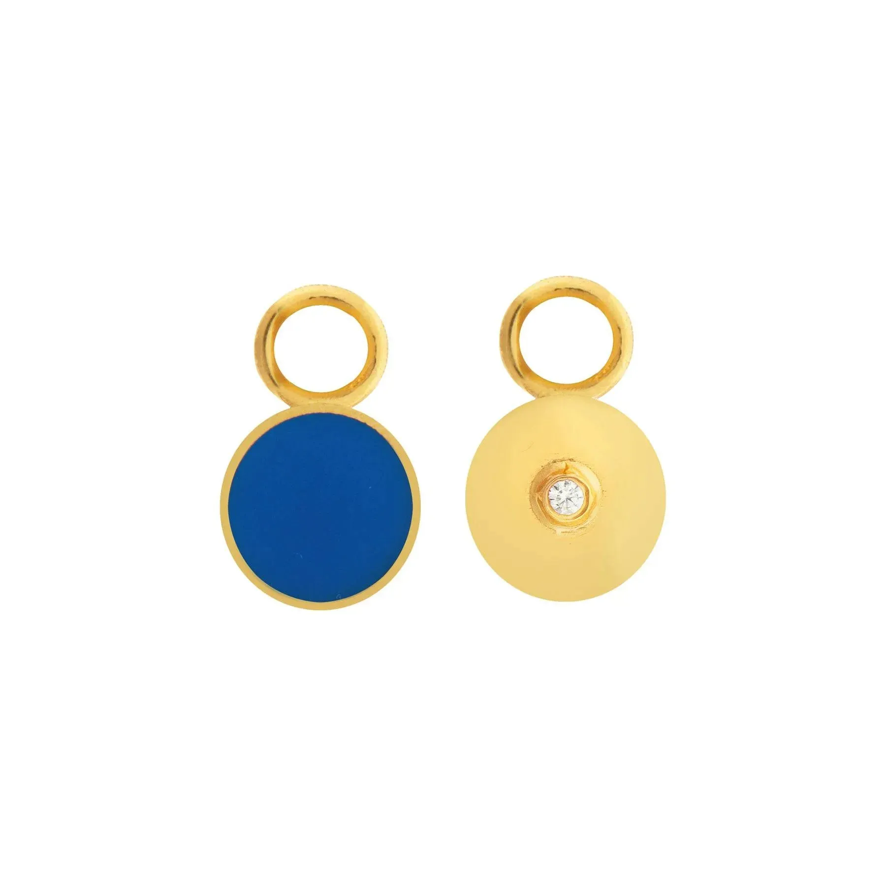 Four-In-One Blue Full Moon Hoops