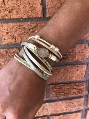Gabby Leather Bracelet