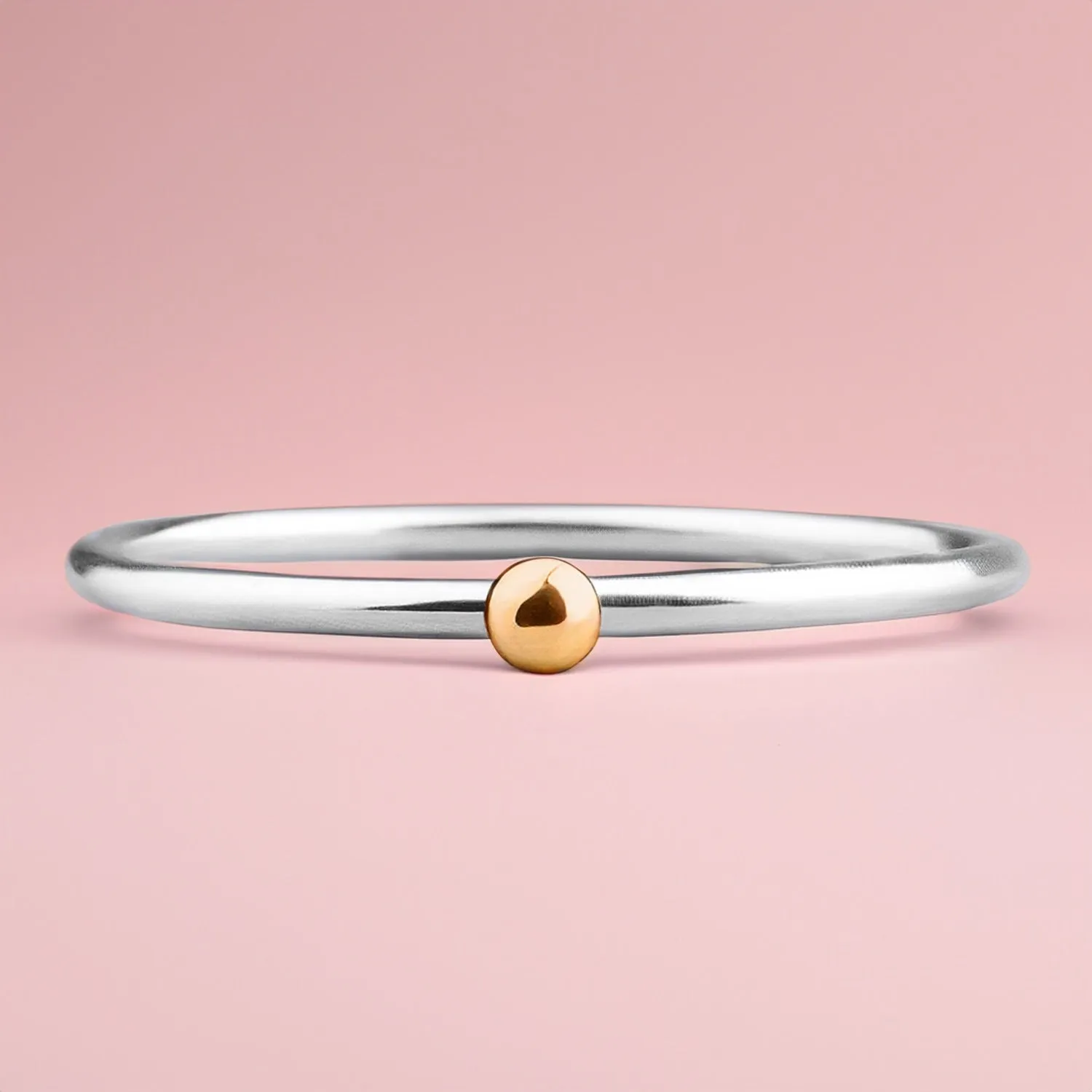 Gold Dot Stacking Ring