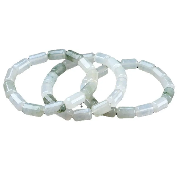 Gold Silk Jade Tianshan Cui Bracelet Necklace For Men And Women