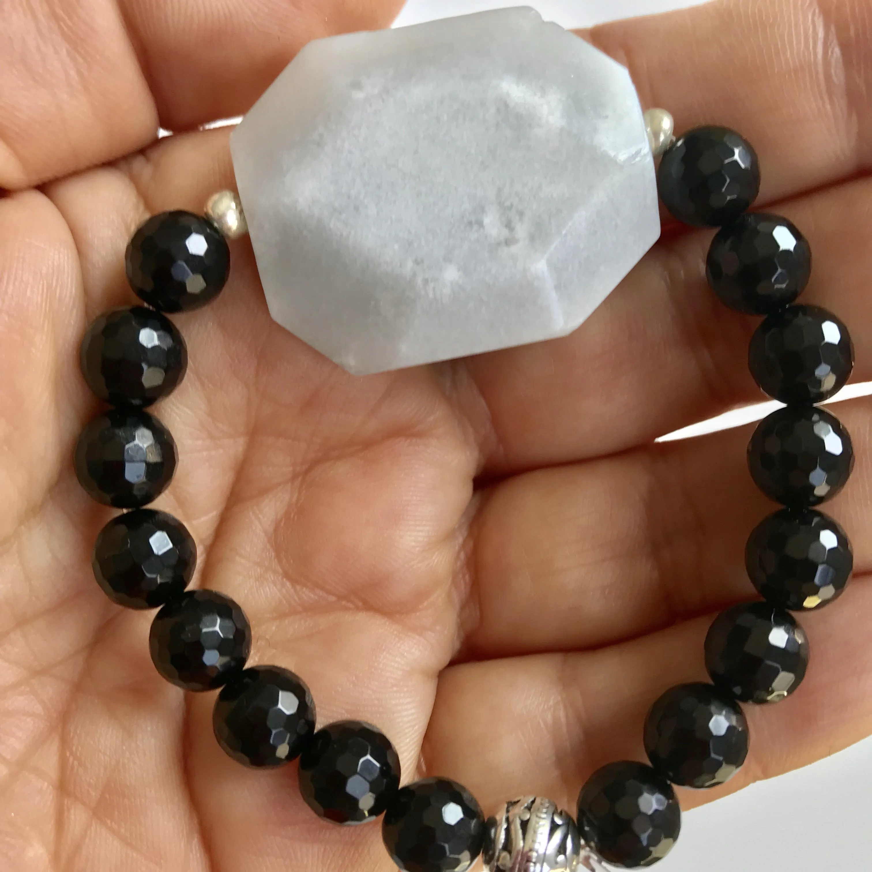 Grounding & Emotional Stability Genuine Crystal Bracelet