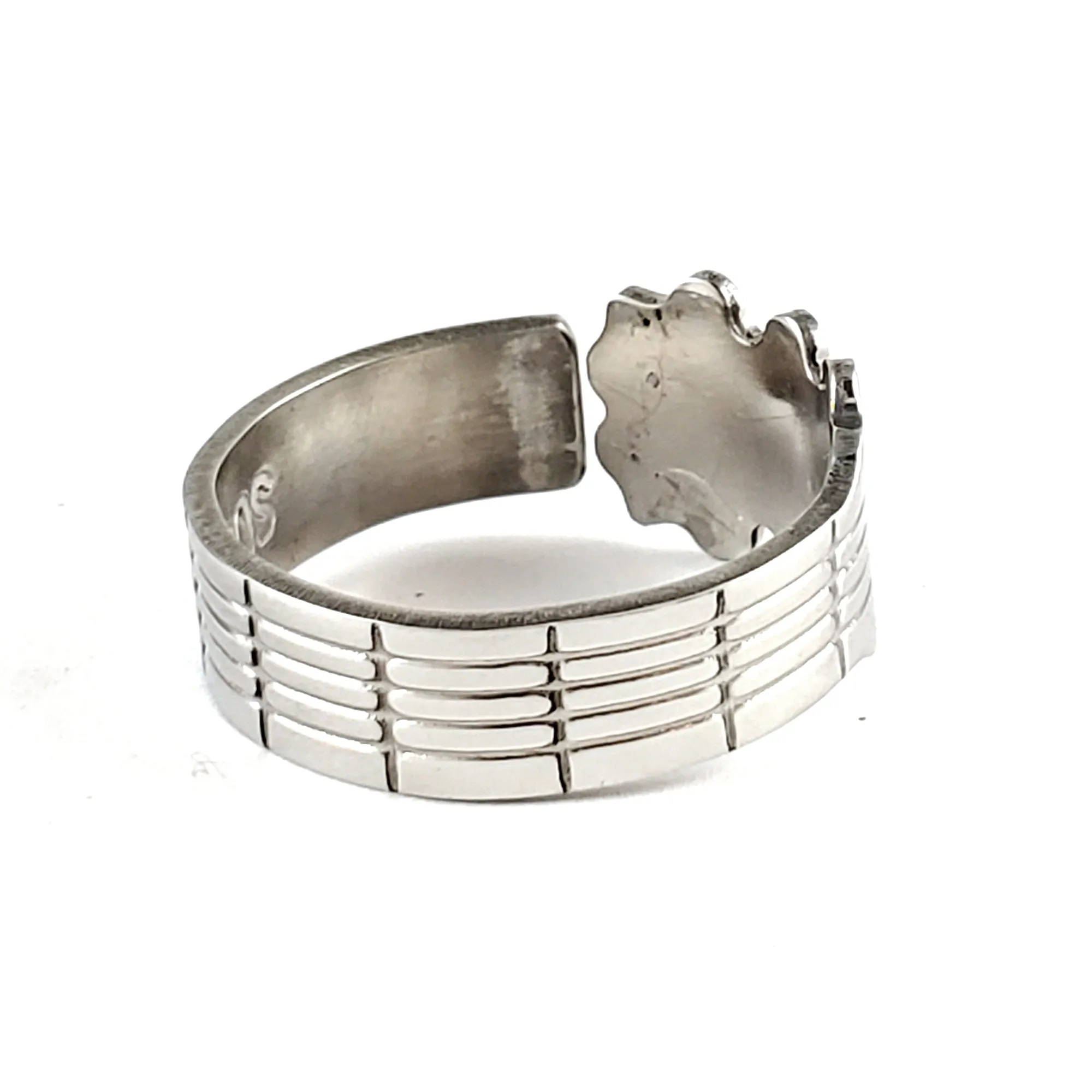 Guitar Neck Stainless Steel Spoon Ring