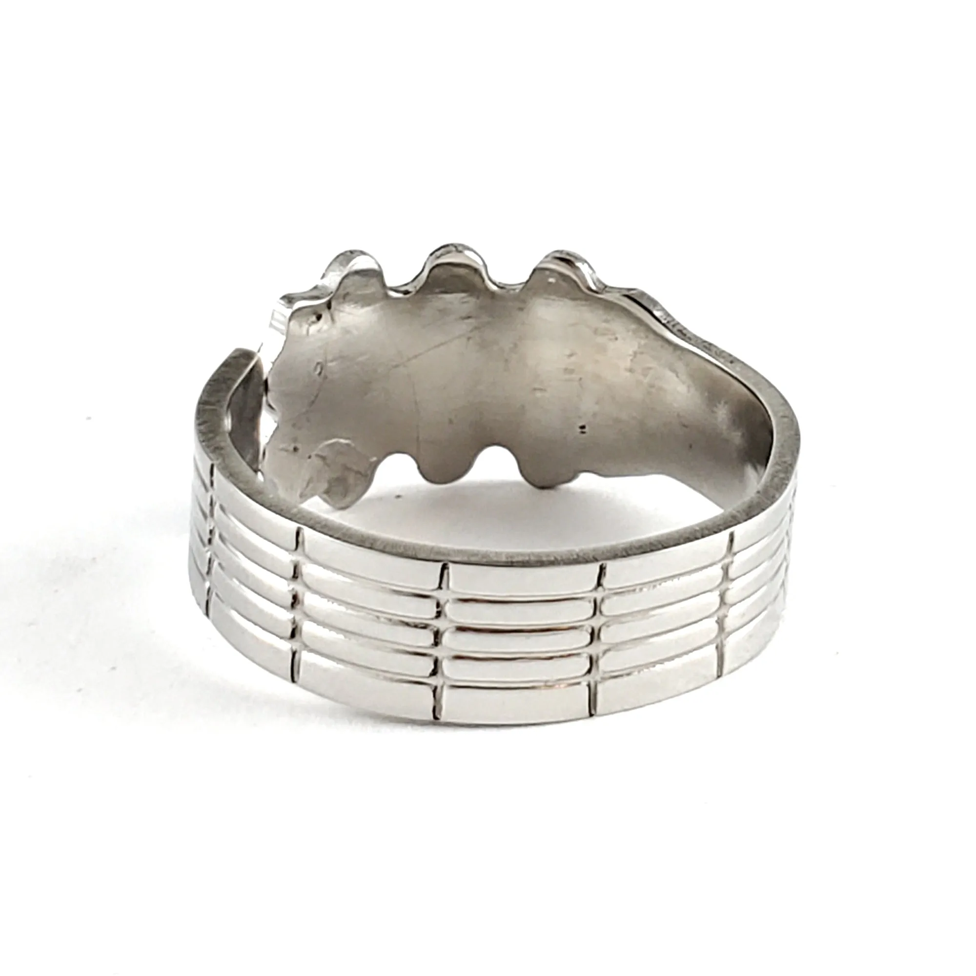 Guitar Neck Stainless Steel Spoon Ring