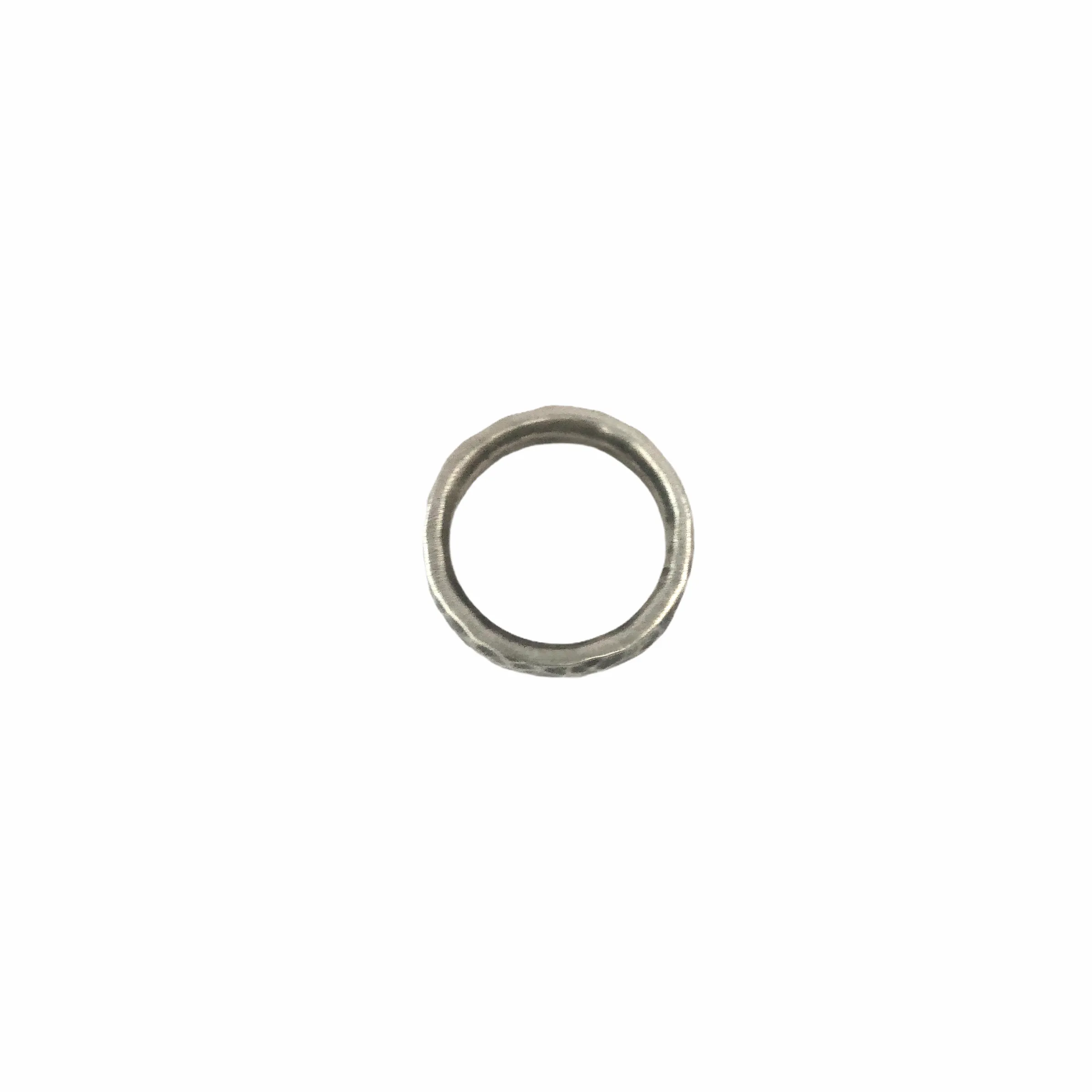 Hammered Silver Band