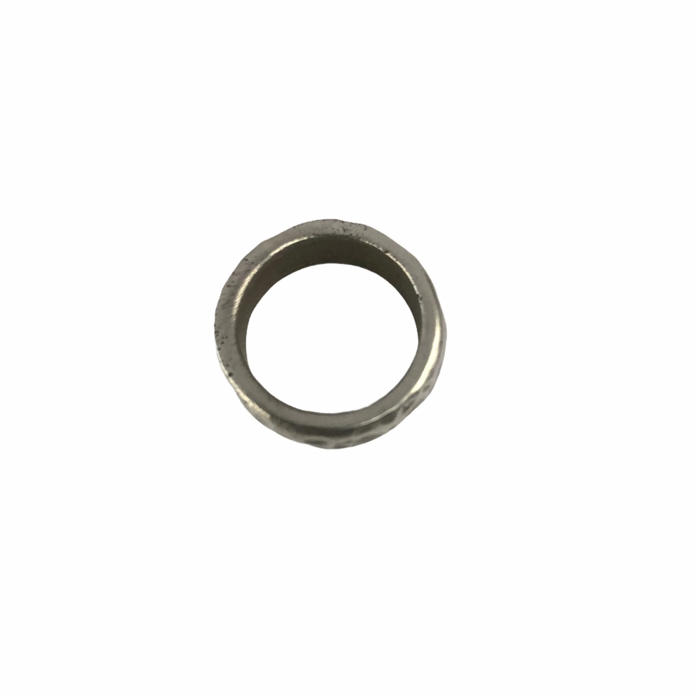 Hammered Silver Band