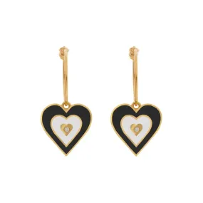 Heart Beat Hoops White