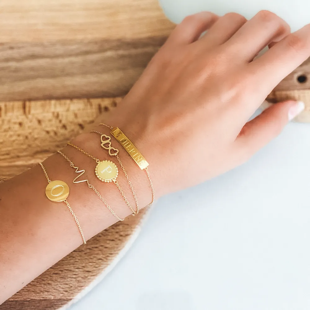 HEART.BEAT CHAIN BRACELET