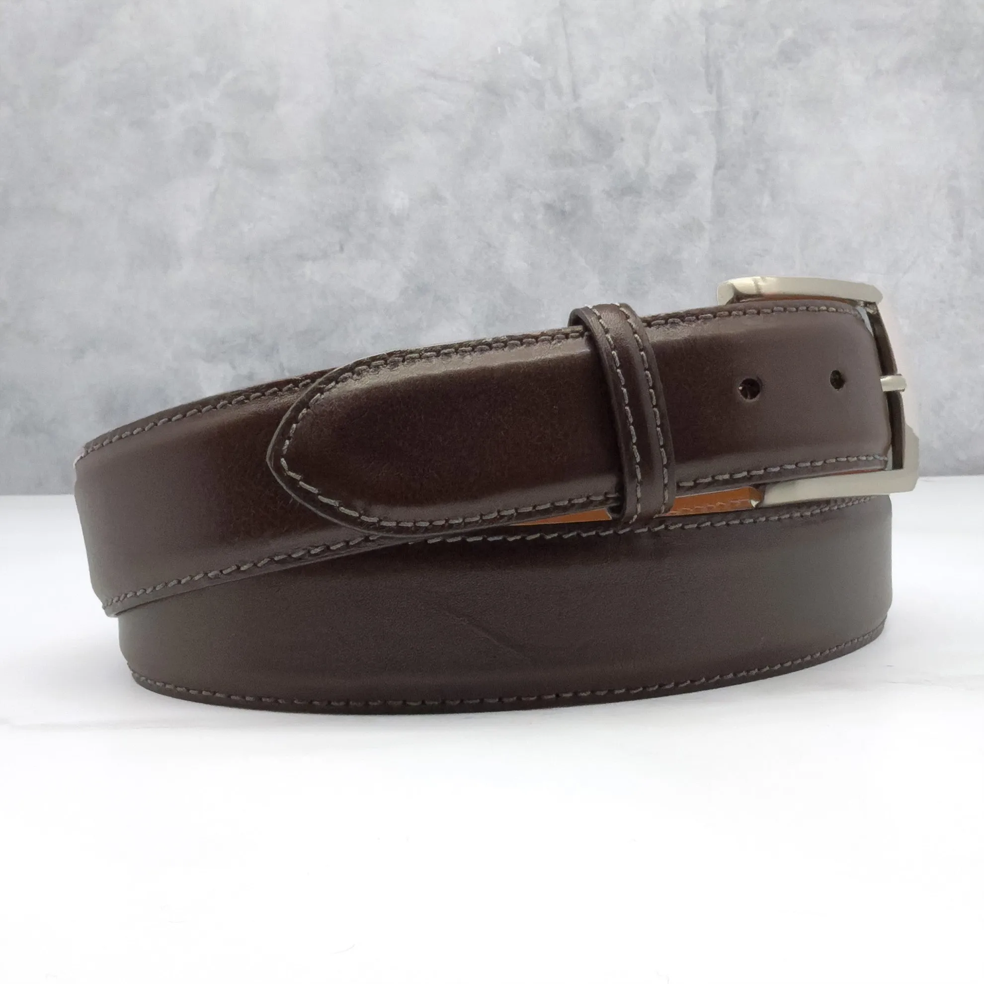 Italian Calf Belt: Brown