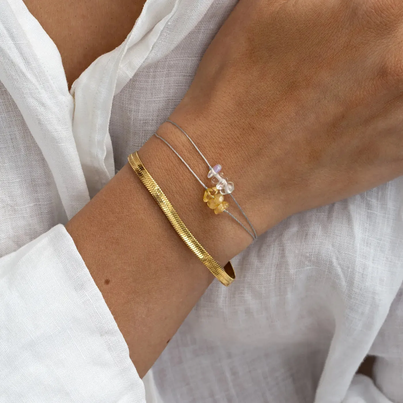 Ivy - Snake Chain Bracelet Stainless Steel