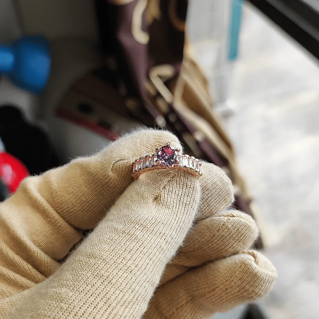 Jewelestia Radiant Rose Ring