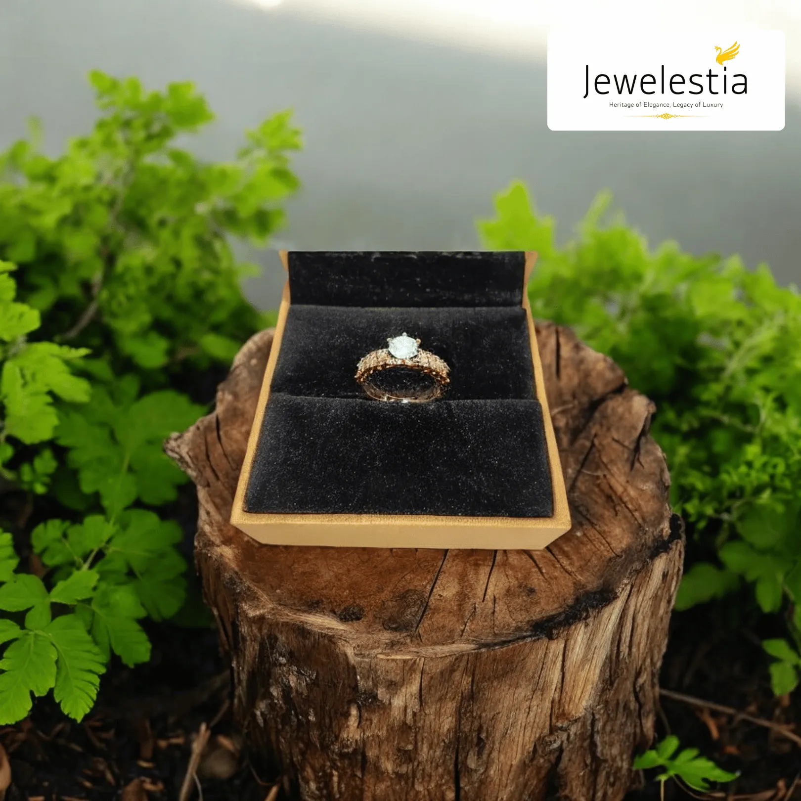 Jewelestia Radiant Rose Ring