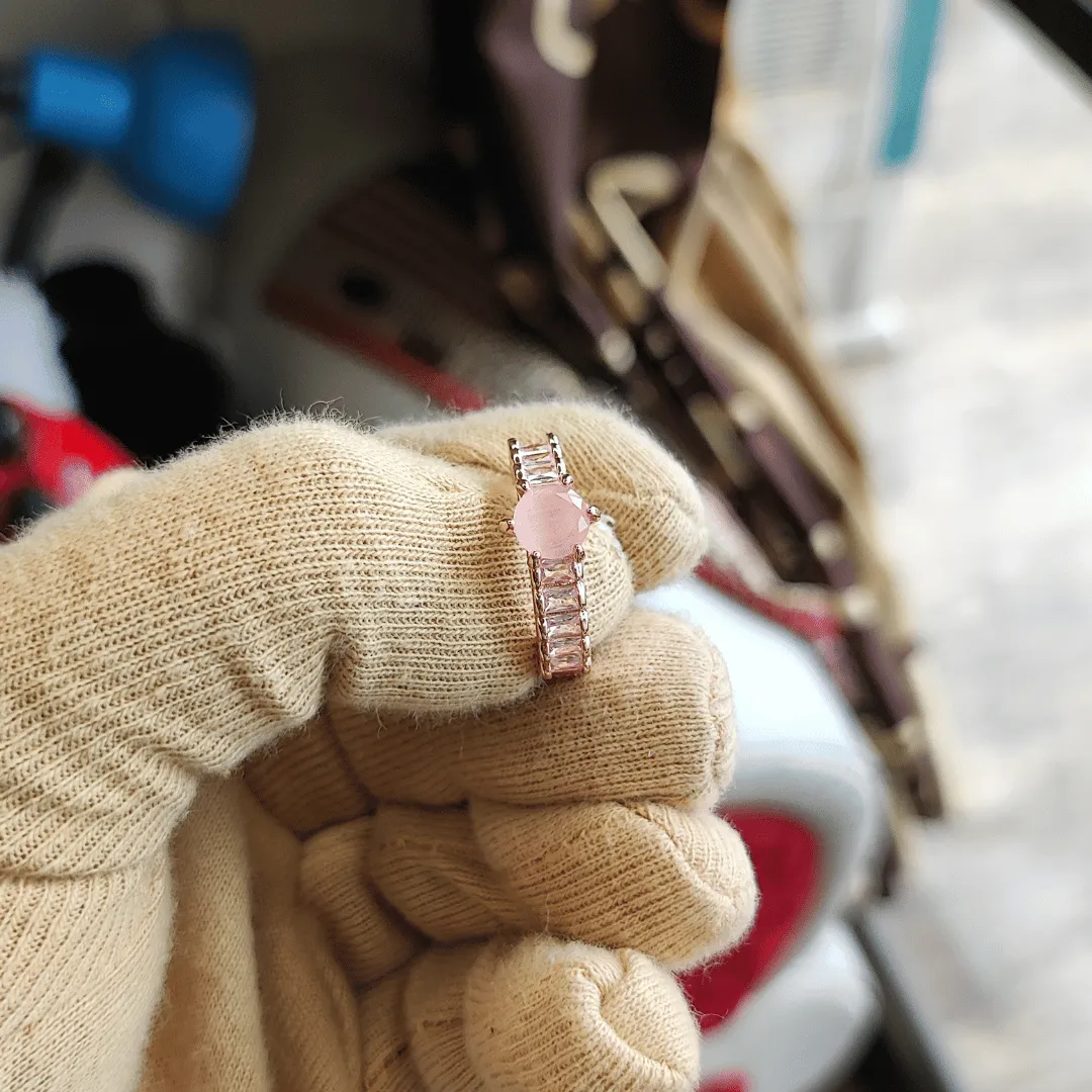 Jewelestia Radiant Rose Ring