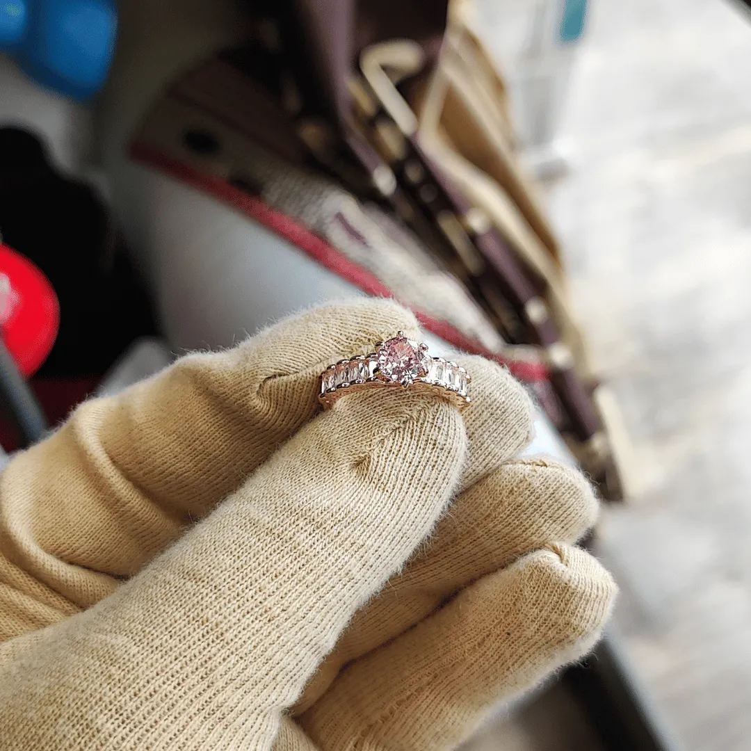 Jewelestia Radiant Rose Ring