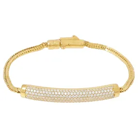 Katharine McPhee Imperial Rope Pavé Bracelet - Sterling Silver