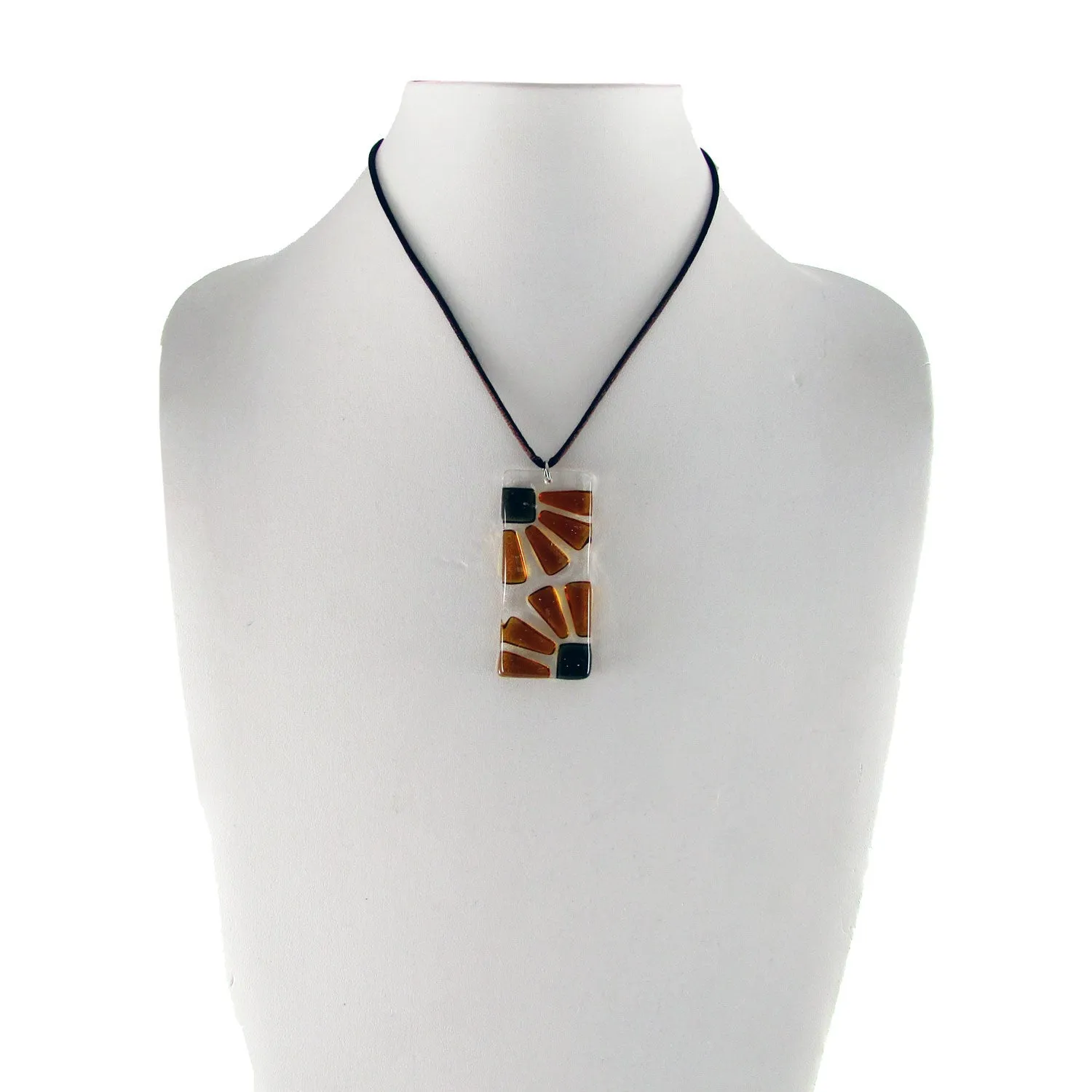 LAMA Glass Pendant - Amber