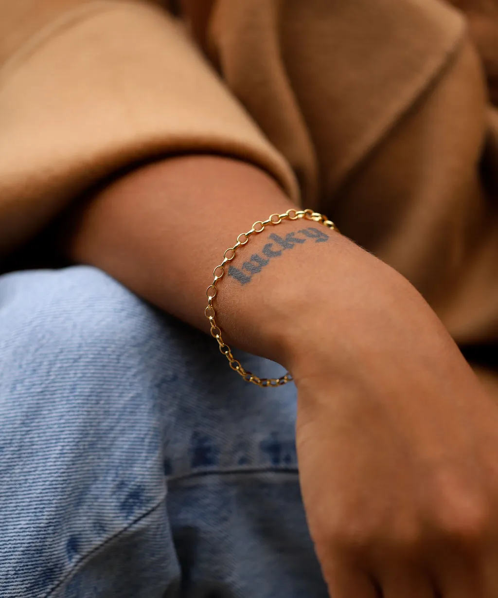 Large Rolo Bracelet
