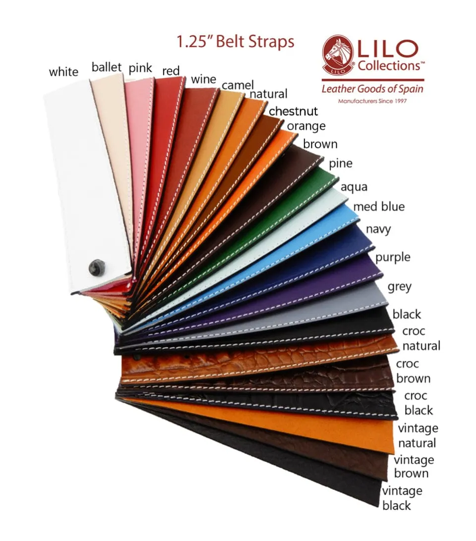 Lilo- Custom Belts 1.50" Silver Spur