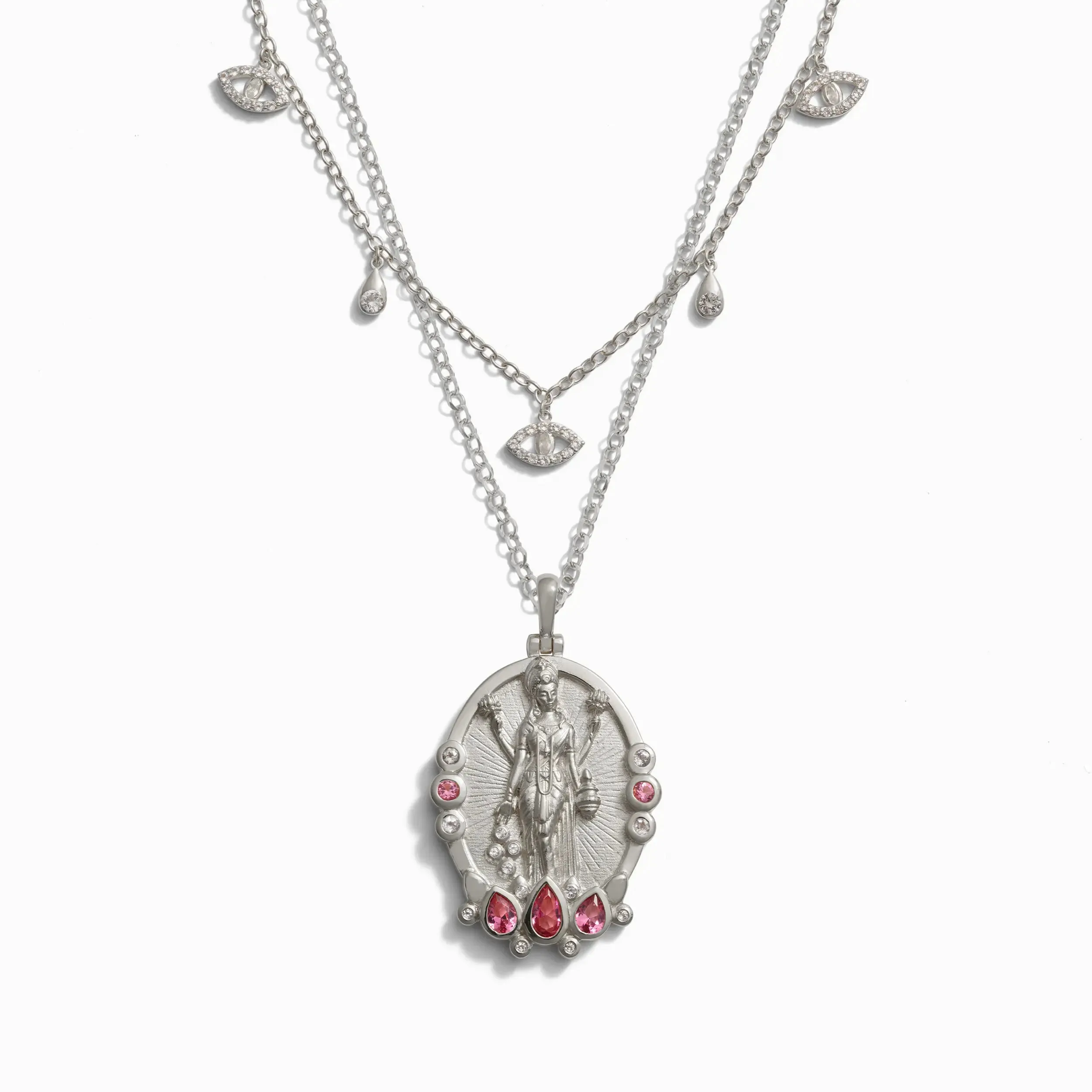 Lotus Goddess Necklace Set