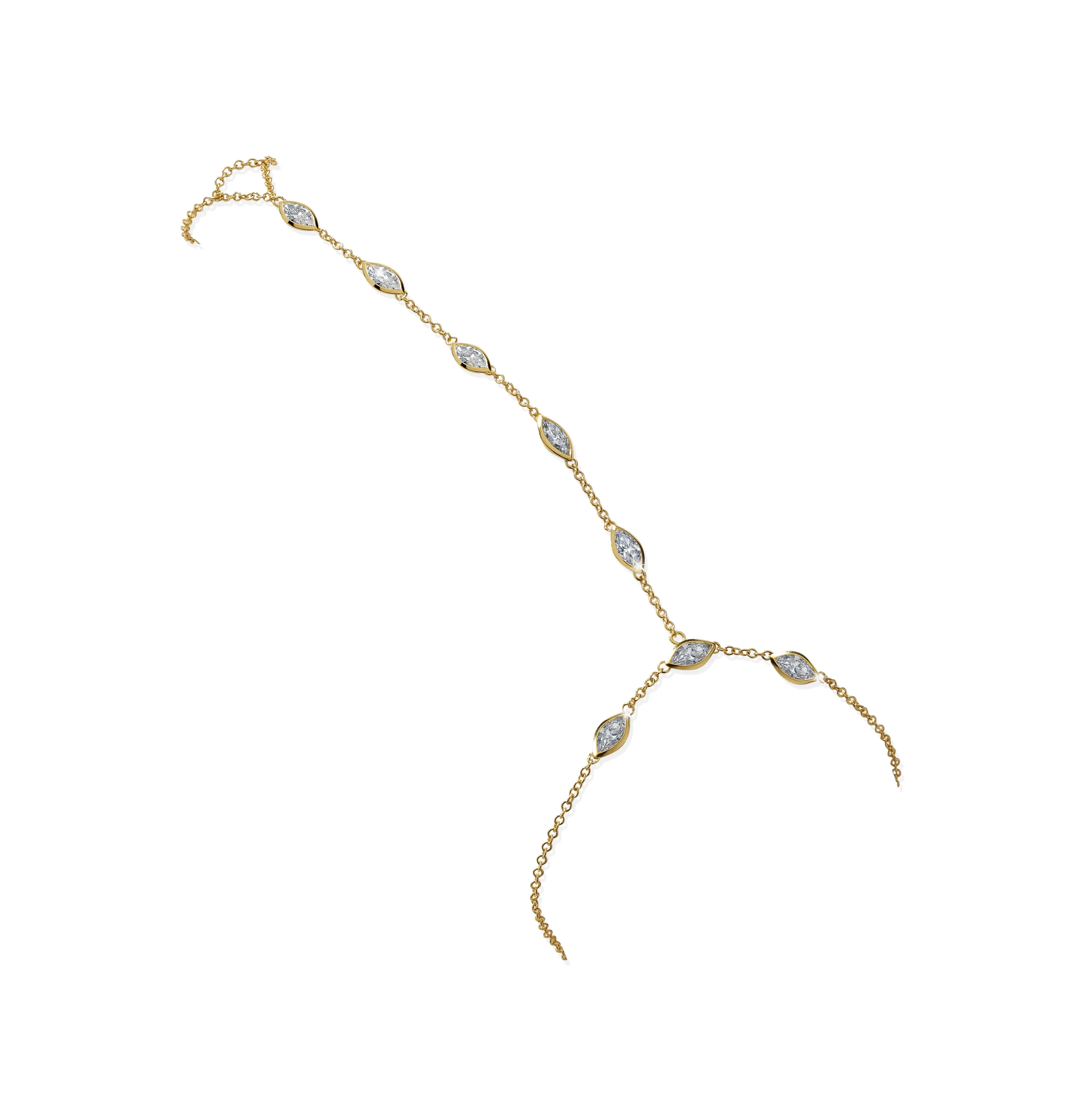Marquise Diamond Hand Adornment