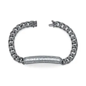 MEN'S MIXED DIAMOND LINK BRACELET