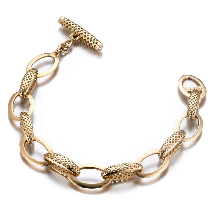 Mixed Finish Bracelet