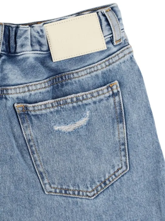 MM6 Maison Margiela   Cotton denim shorts 