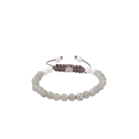 Moonstone Beaded Bracelet