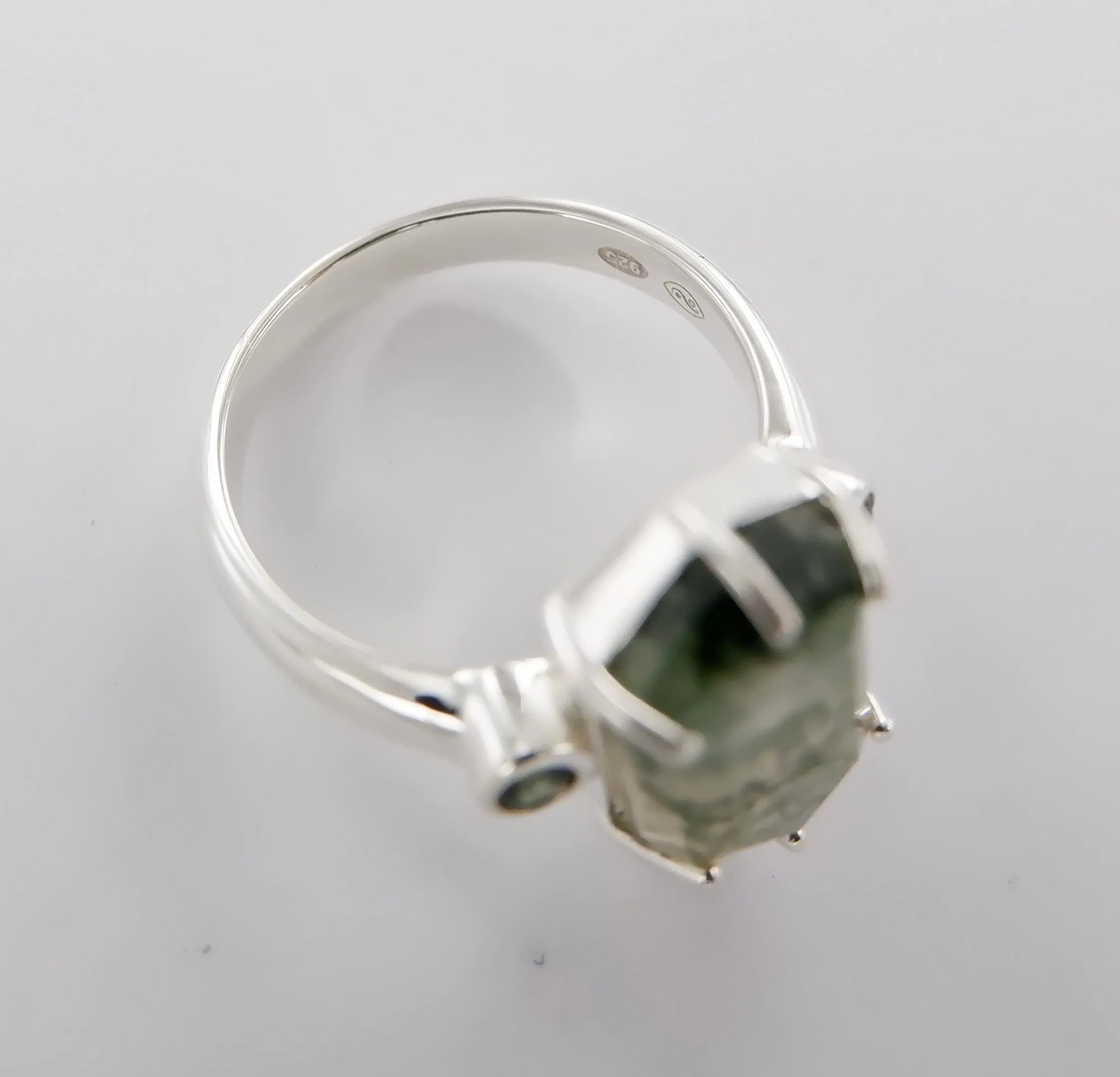 Moss Agate Dreaming Ring Ai