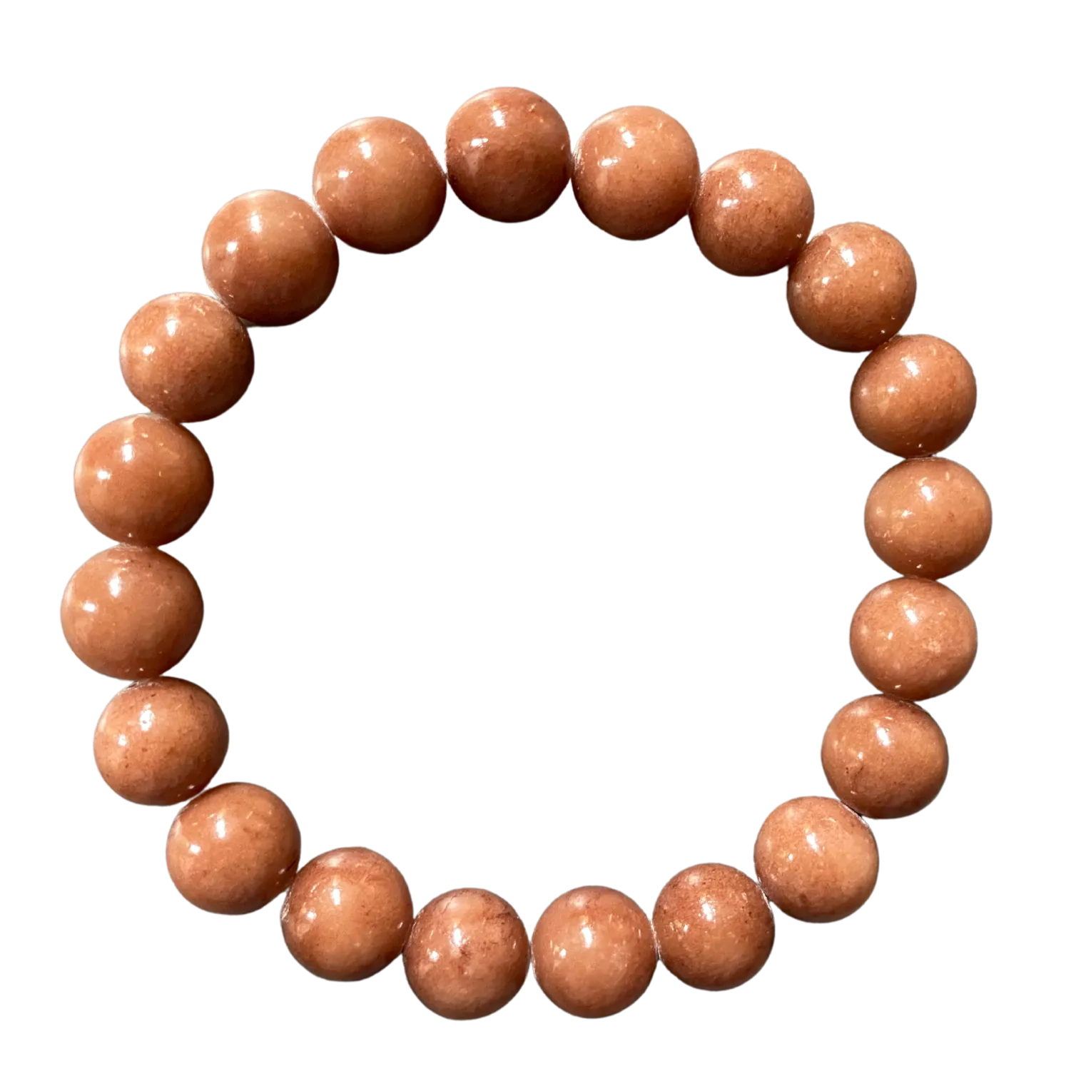 Mushroom Jade 10mm Bracelet
