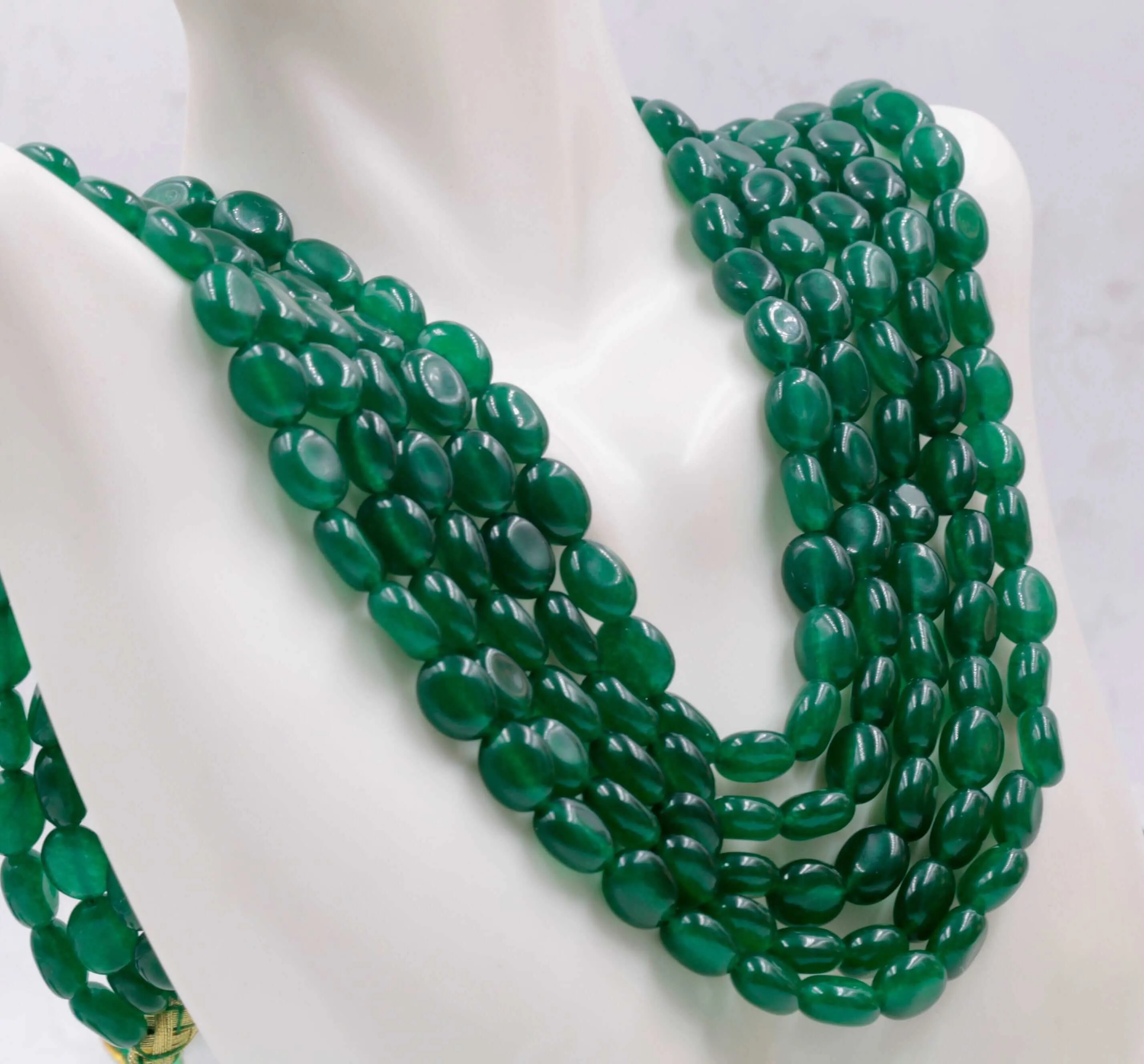 Natural Emerald Green Quartz gemstone Strands Quartz stone Green Quartz Green Oval Quartz Jewelry SKU: 6142854, 114252