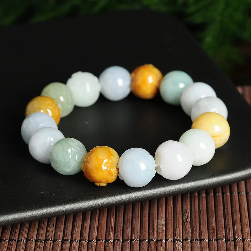 Natural Jade Bracelet Jadeite Bracelet BT99
