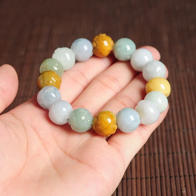 Natural Jade Bracelet Jadeite Bracelet BT99