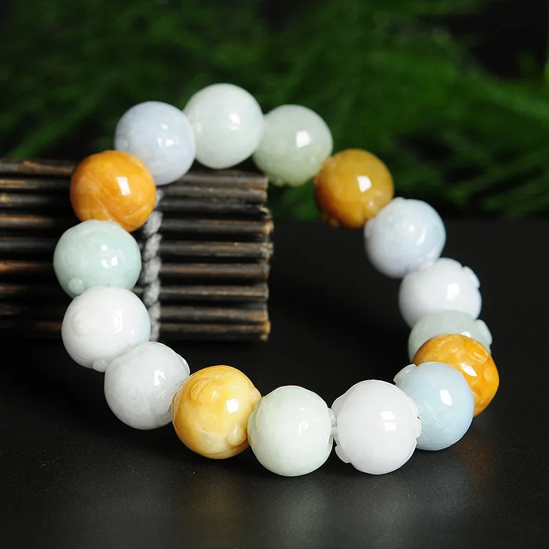 Natural Jade Bracelet Jadeite Bracelet BT99