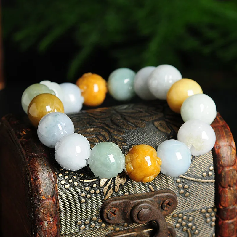 Natural Jade Bracelet Jadeite Bracelet BT99