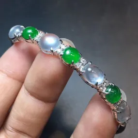 Natural Jade Bracelet Jadeite Bracelet NBT53