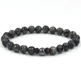 Natural Moonstone Bead Tibetan Buddha Bracelet