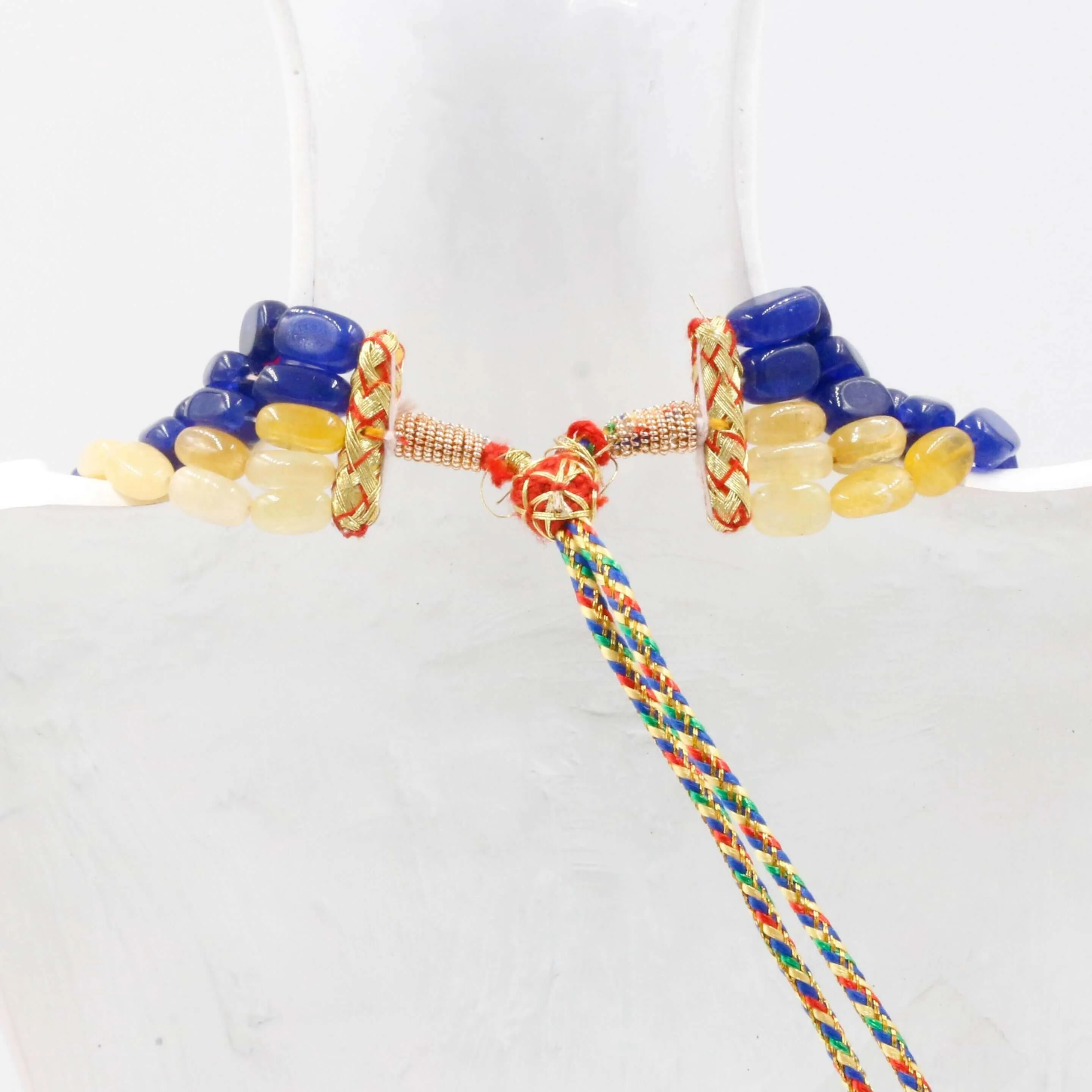Natural Multi-color Quartz gemstone Necklace Natural Multi-color Quartz stone Necklace Multi-color Quartz Necklace Quartz Beads SKU: 6142612