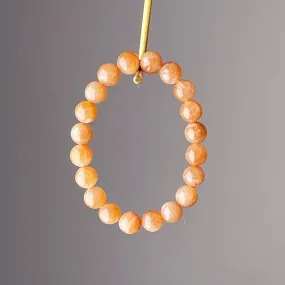 Ninaouity - Crown Chakra Peach Moonstone Crystal Bracelet