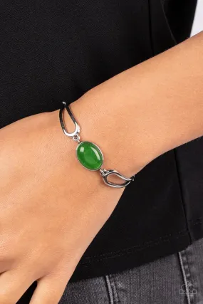 Paparazzi Bracelet ~ A Quarter Past ZEN - Green