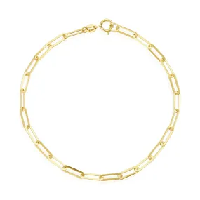 Paper Clip Chain Bracelet