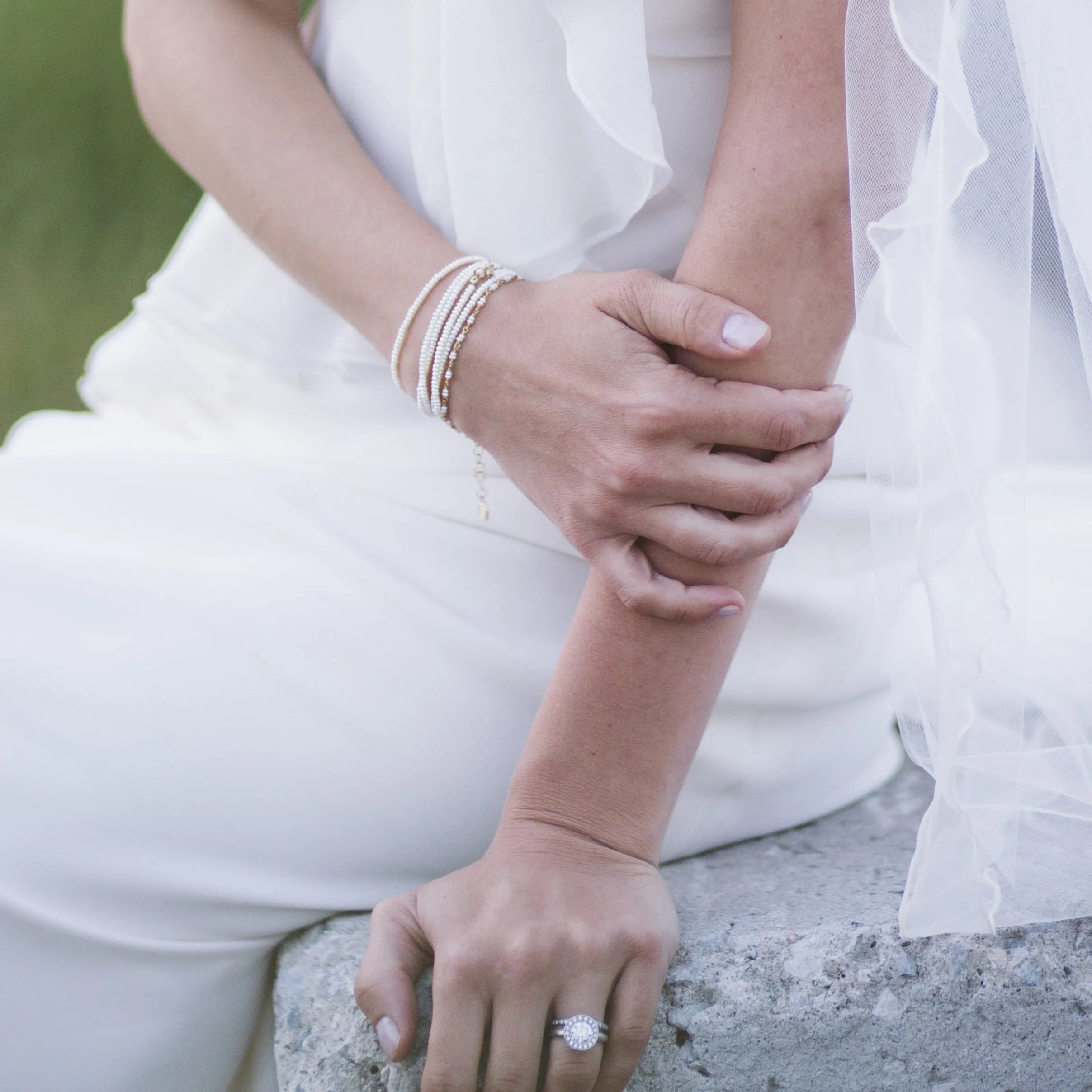 Pearl Wrap Bracelet - Necklace