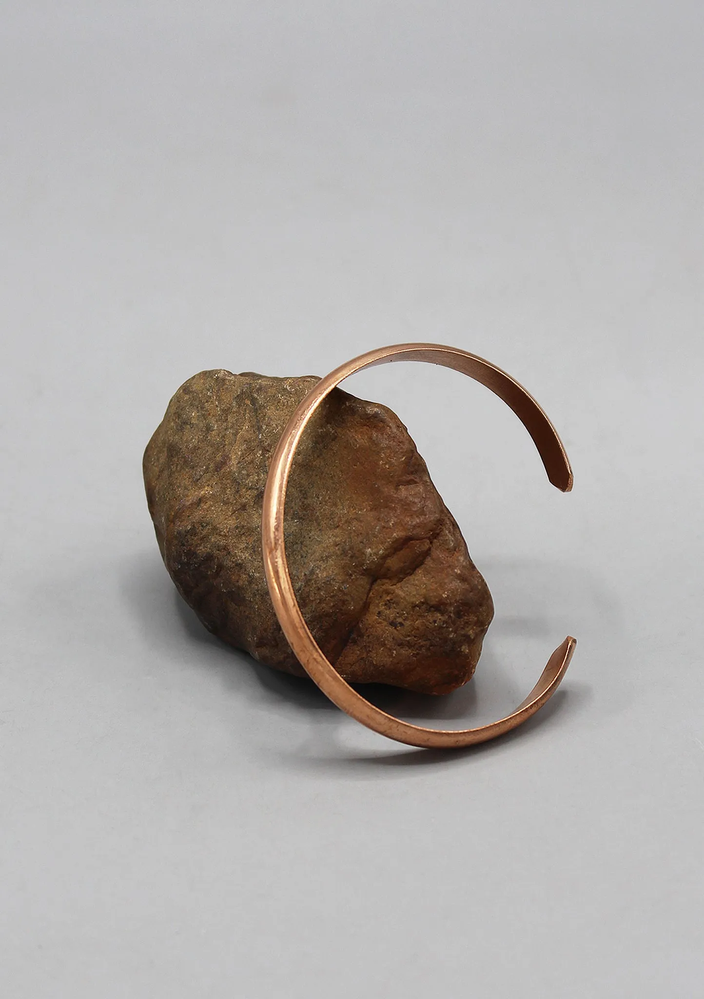 Plain Copper Yoga Bracelet