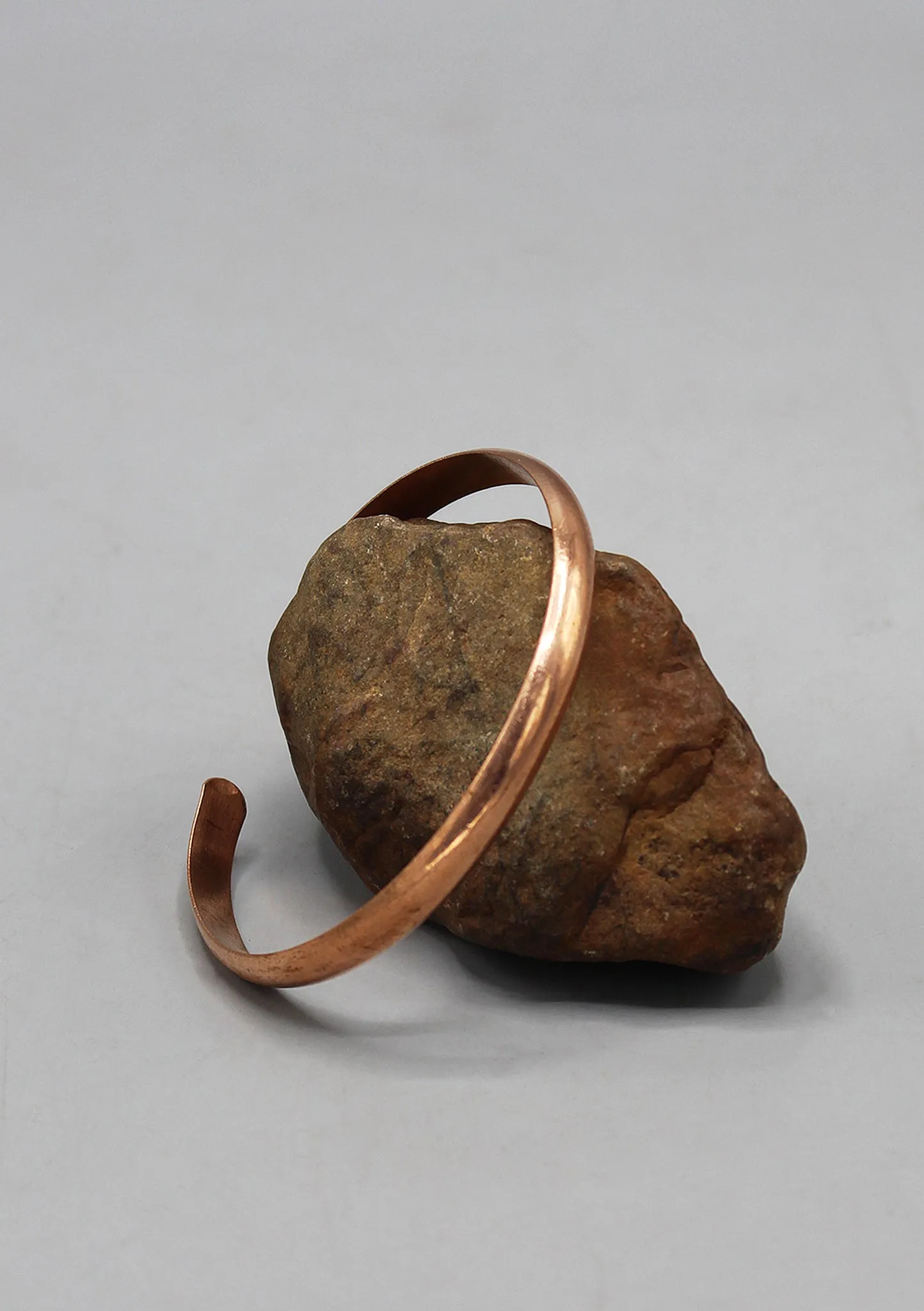 Plain Copper Yoga Bracelet