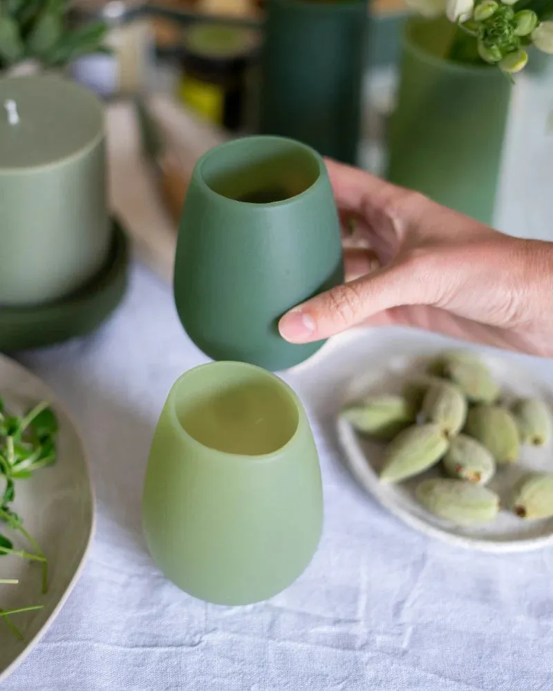 Porter Green Fegg Silicone Glasses - Sage   Olive