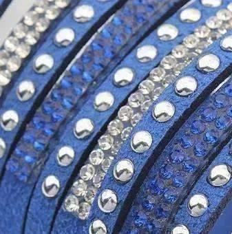Power Cuff Bracelet in Cobalt Blue