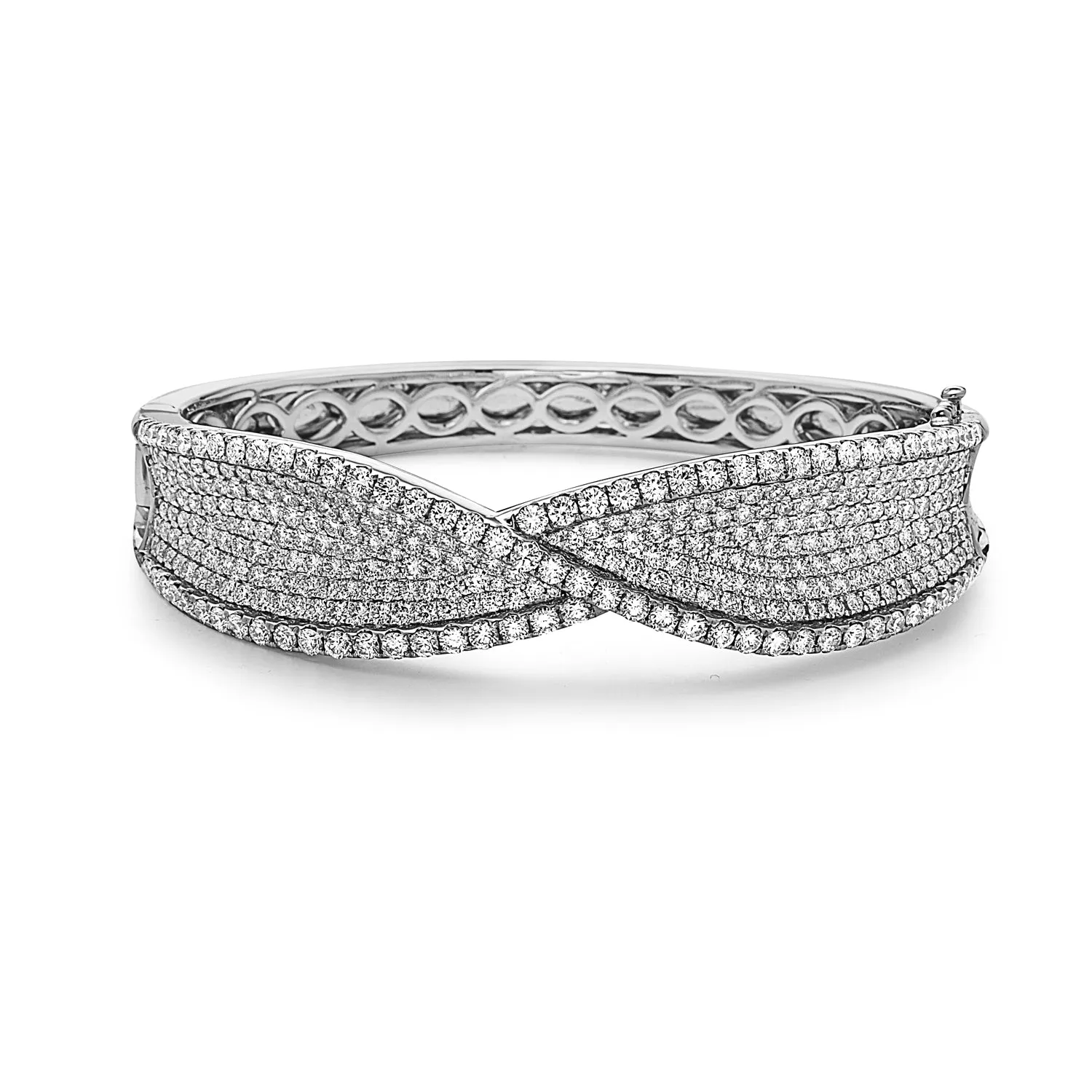 Precious Diamond Twisted Bracelet