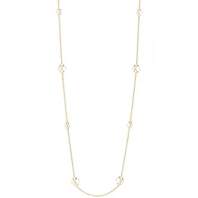 Prism Crystal Quartz 37-Inch Luxe Chain Necklace