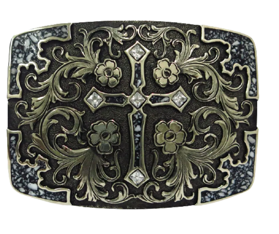 "Cowboy Church" Belt Buckle