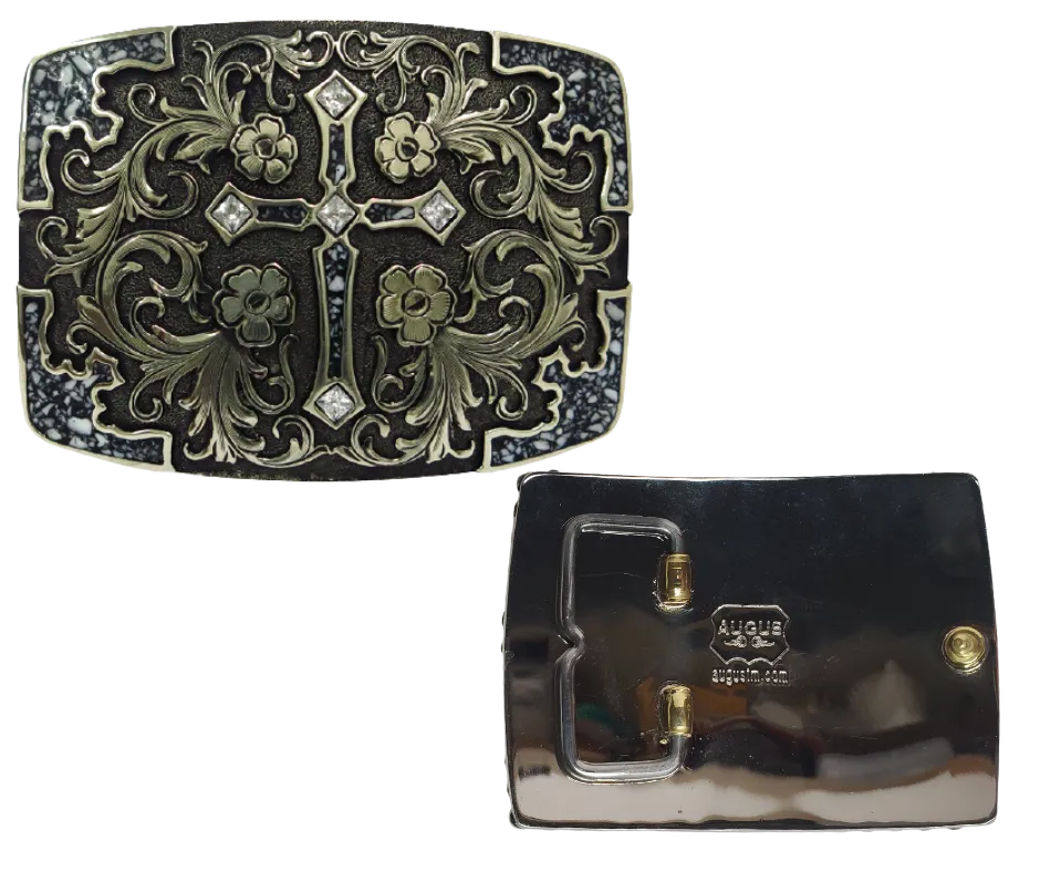 "Cowboy Church" Belt Buckle