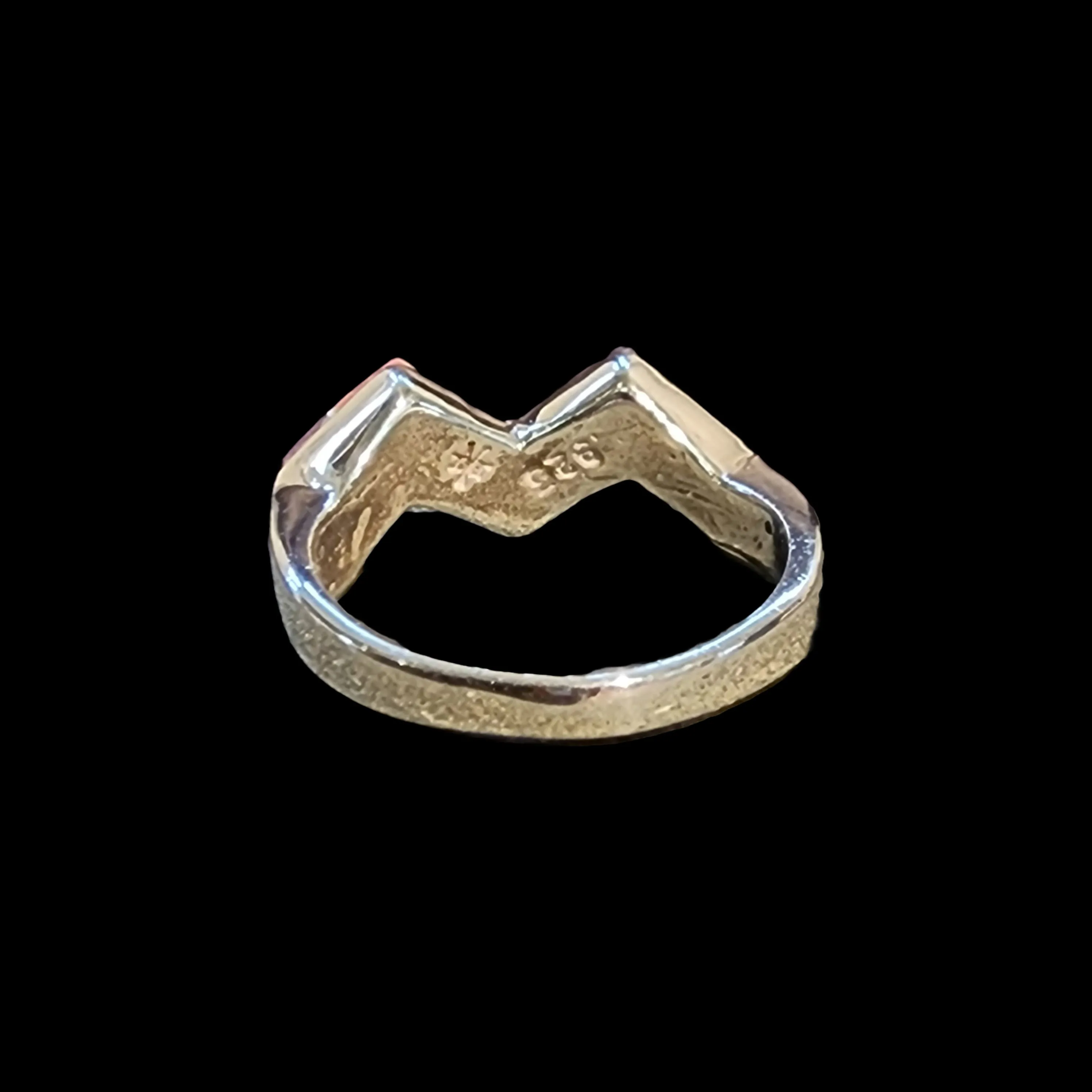 Rainbow Lightening Ring - Size 6.5